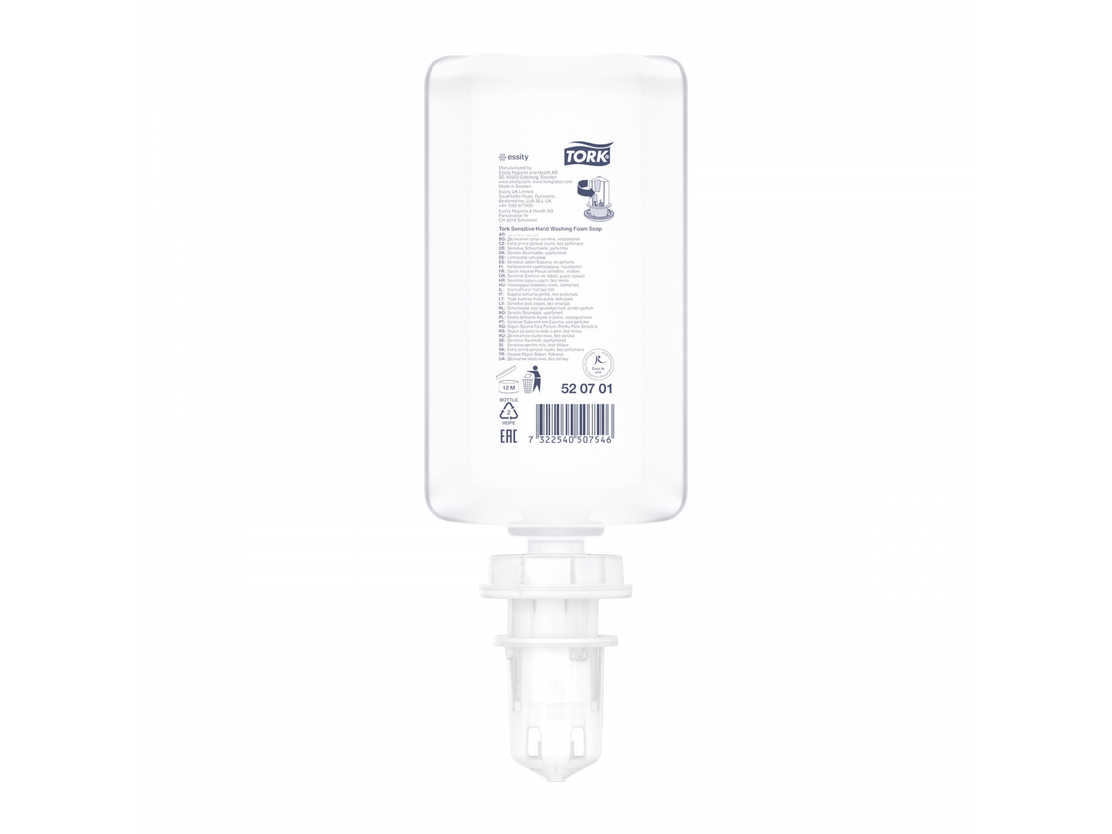Pianka S4 TORK 520701 EXTRA MILD Karton 6x 1L